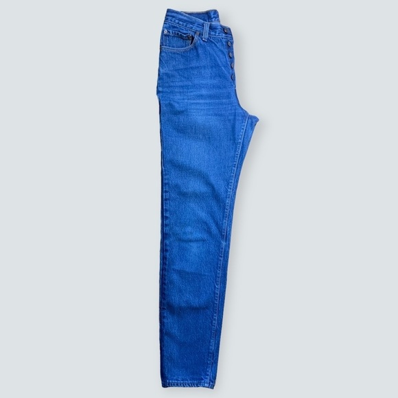 𝅺VINTAGE 80's Levis 501 Womens Mom High Rise Jeans Size 7 W 24” USA - Picture 15 of 16